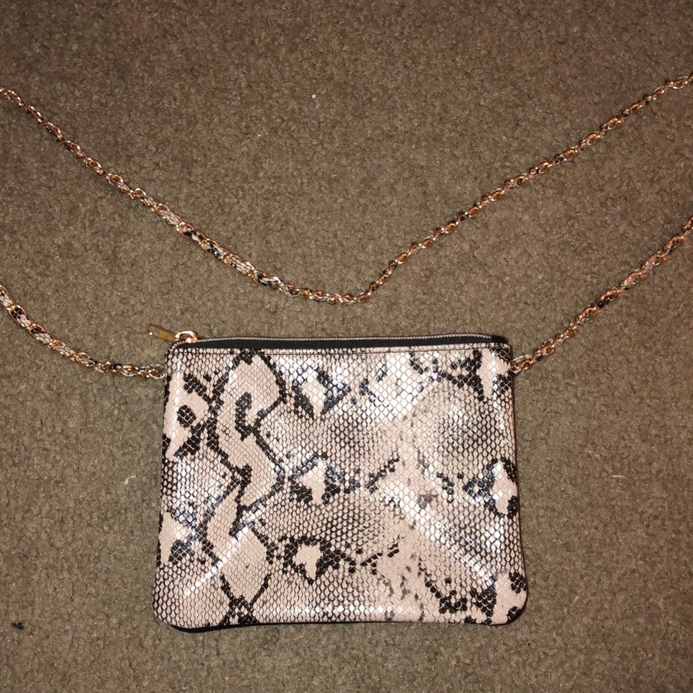 Crossbody Snakeskin Purse